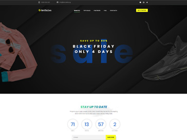 Black Friday website preview