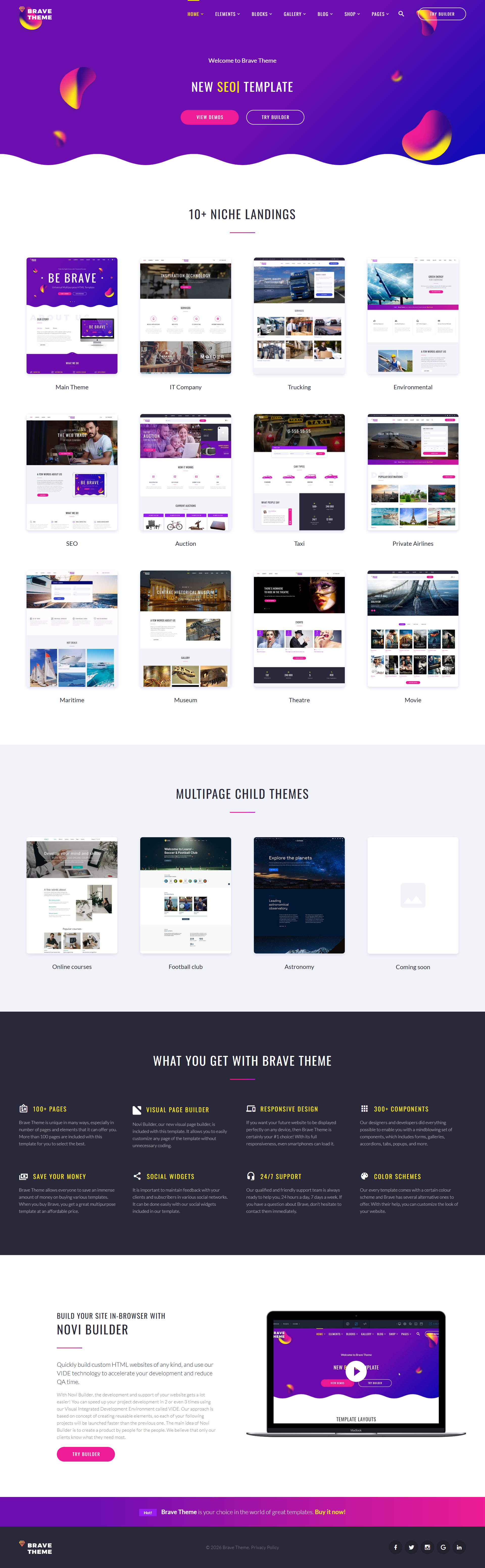 Brave website preview